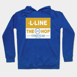 MKE HOP L-Line • Milwaukee Streetcar Hoodie